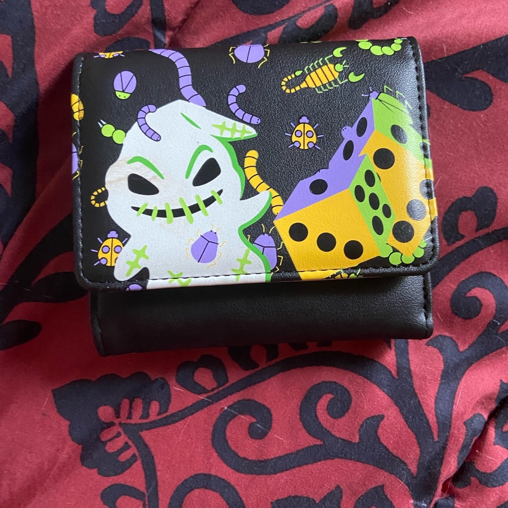 Nightmare before Christmas oogie boogie wallet